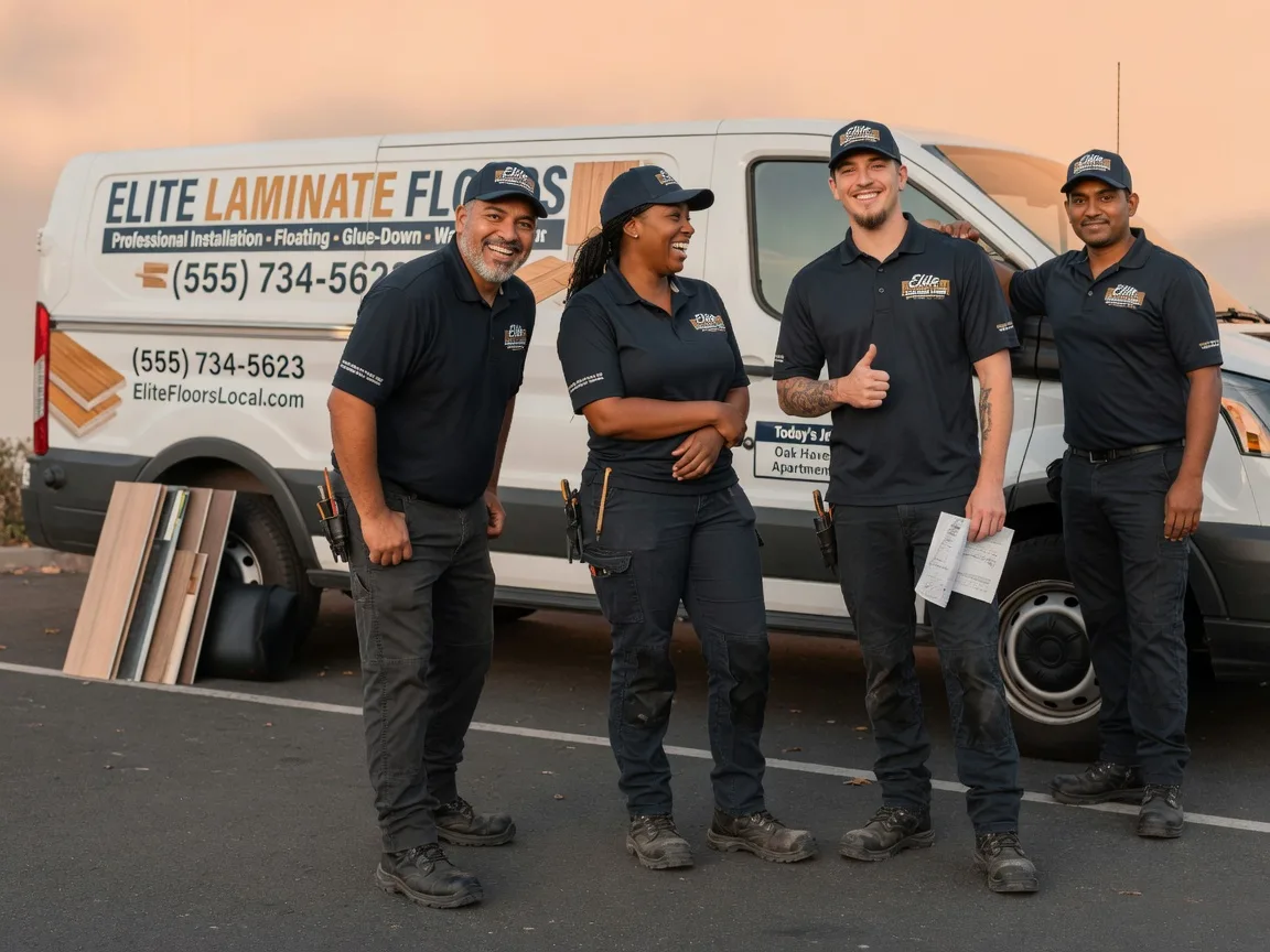 Laminate flooring installation company in Claude, TX
